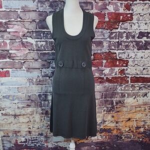 Lapis Flat Knit Tank Dress